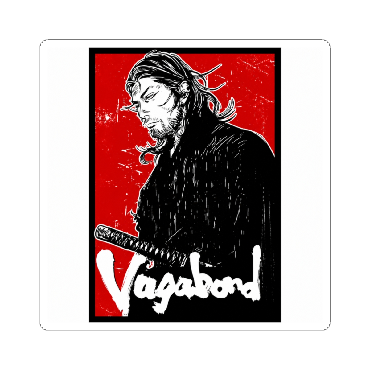 Vagabond - Ronin spirit Sticker - alternate angle 1, merchandise