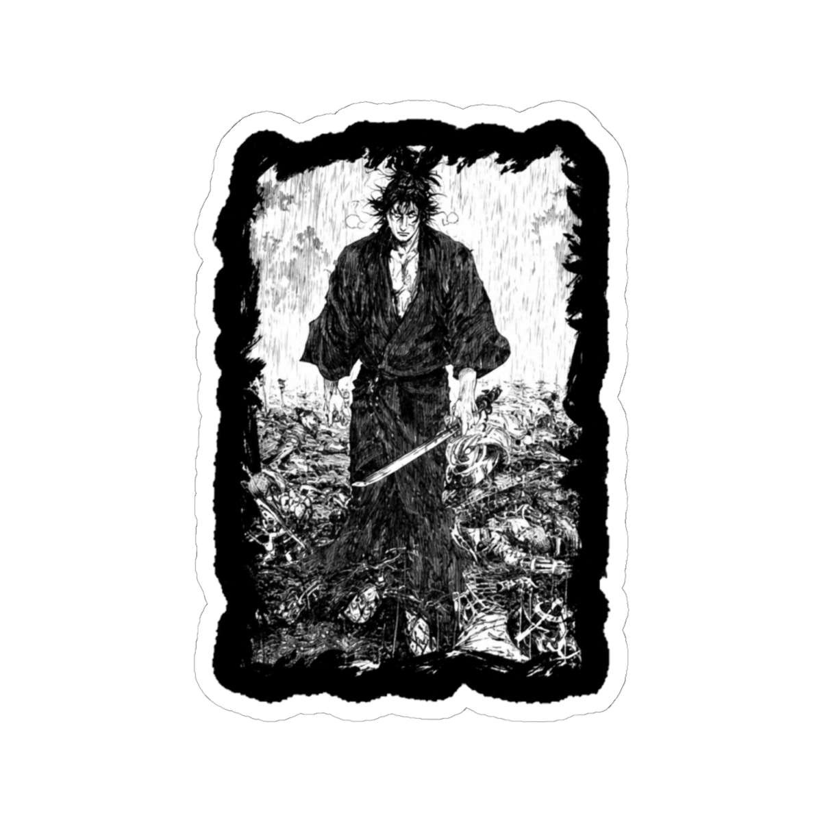 vagabond panel Sticker - alternate angle 1, merchandise