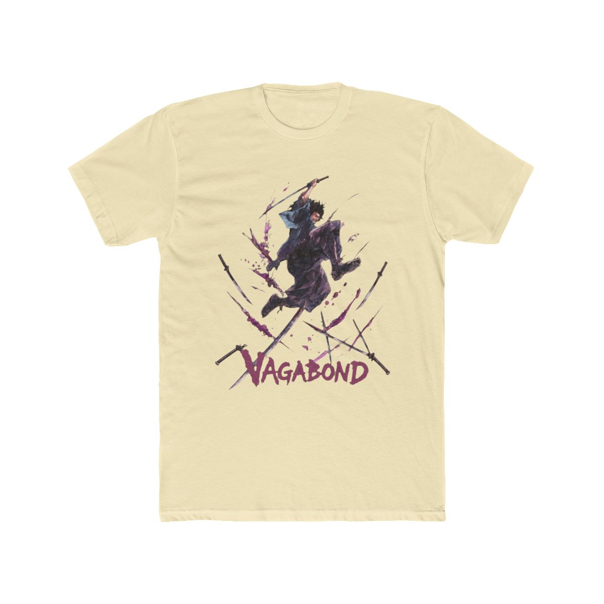 Vagabond Miyamoto Musashi Mid-Air Slash Graphic T Shirt