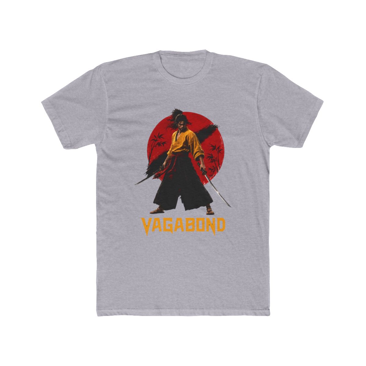 Vagabond Miyamoto Musashi Dual Sword Samurai Graphic T Shirt - alternate angle 5, merchandise