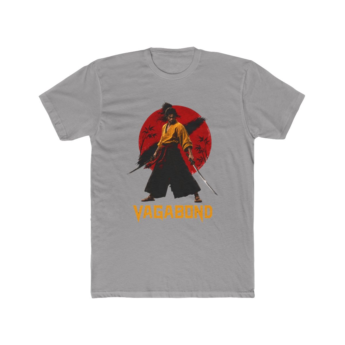 Vagabond Miyamoto Musashi Dual Sword Samurai Graphic T Shirt